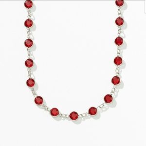 Swarovski Crystal Chanelle Necklace in Siam